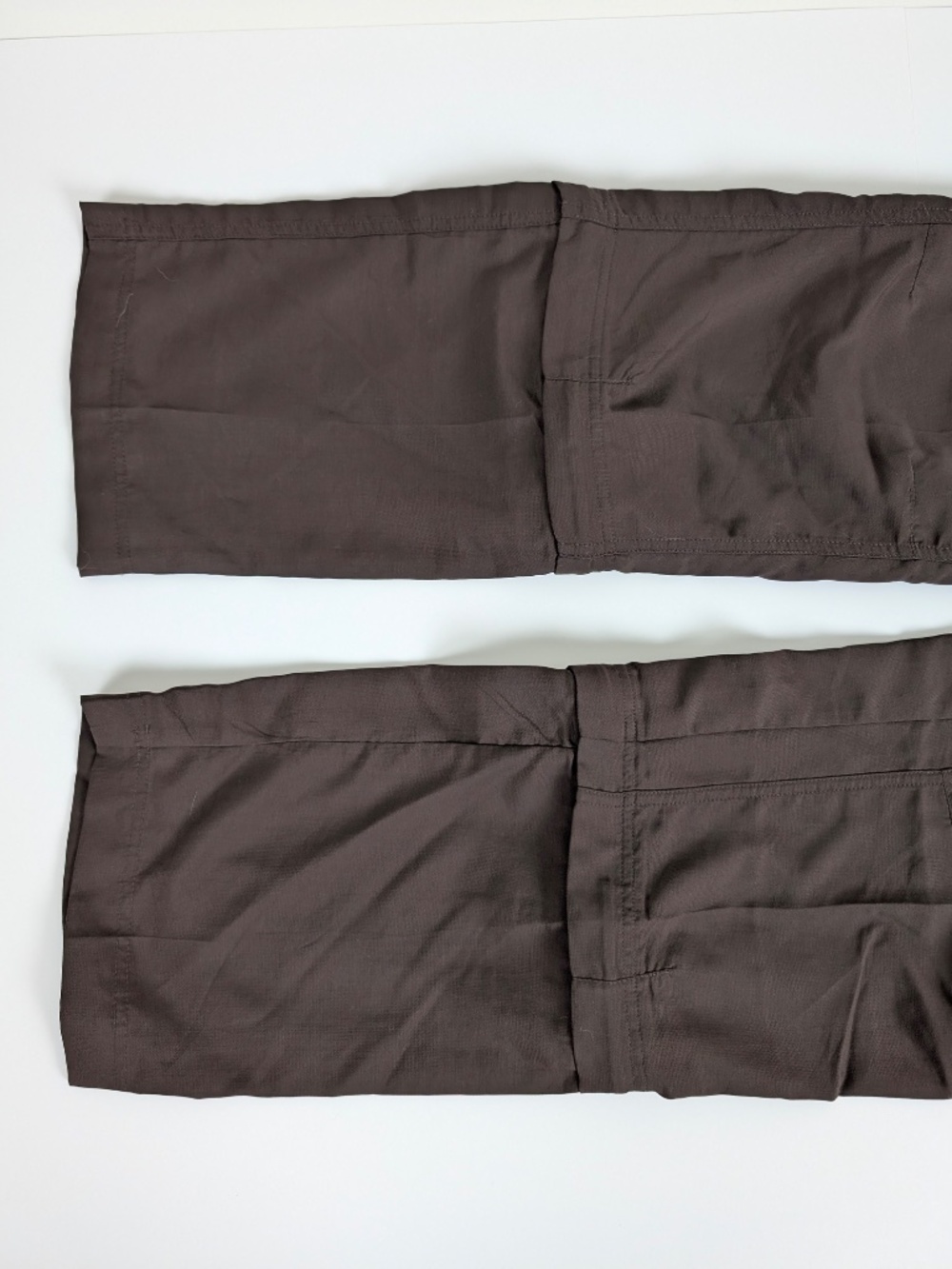 2/$25 or 4/$40 Misty Mountain Pants Convertible Shorts Size Small Brown - Picture 7 of 9